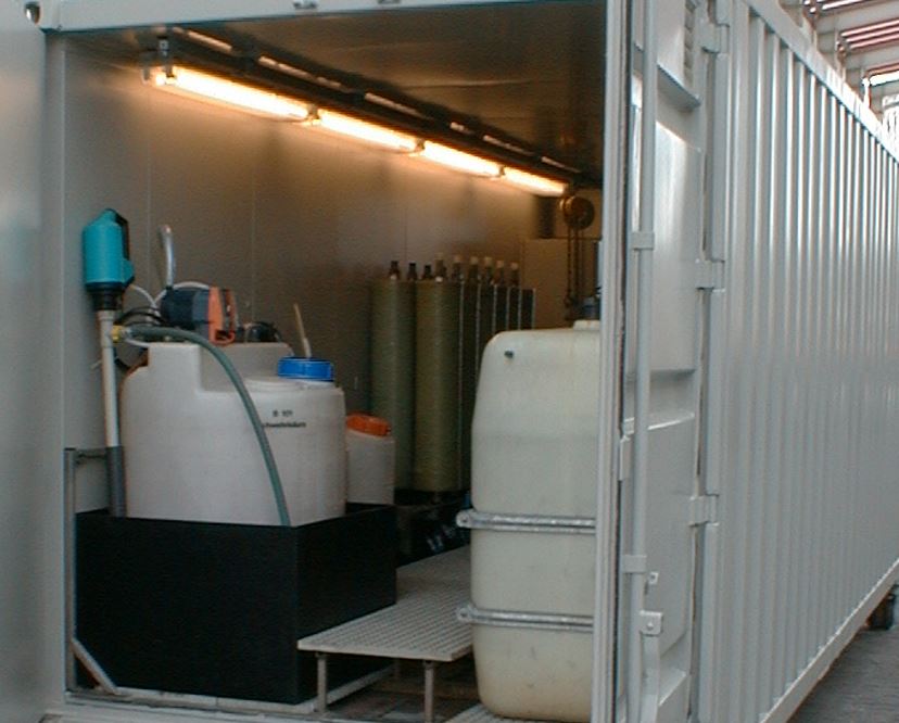 EnviCare Umkehrosmose Sickerwasser Reststoffdeponie Pilotversuche Genehmigung